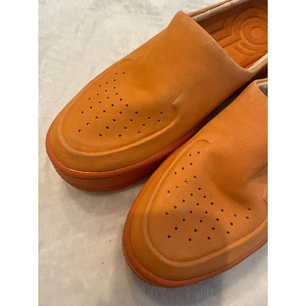 NIKE Air Force 1 “Lover” Sneakers US 6 Cinder Orange AO1523-800 Slip On Shoes - Picture 6 of 9